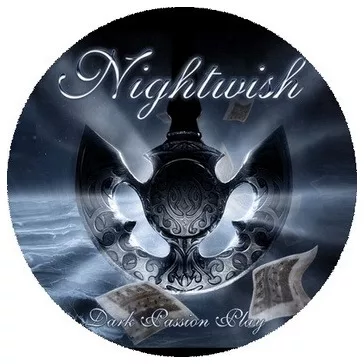NIGHTWISH: Dark Passion Play (nagy jelvény, 3,7 cm)