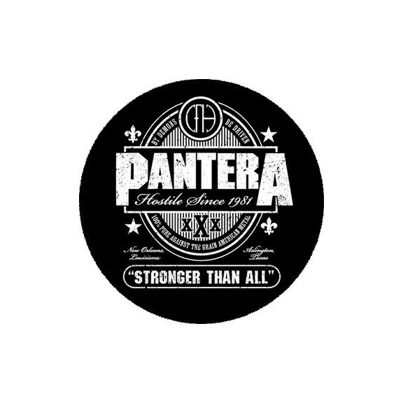 PANTERA: Stronger Than All (nagy jelvény, 3,7 cm) PANTERA: Stronger Than All (nagy jelvény, 3,7 cm)