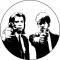 PULP FICTION (nagy jelvény, 3,7 cm)