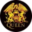 QUEEN: Címer(nagy jelvény, 3,7 cm)