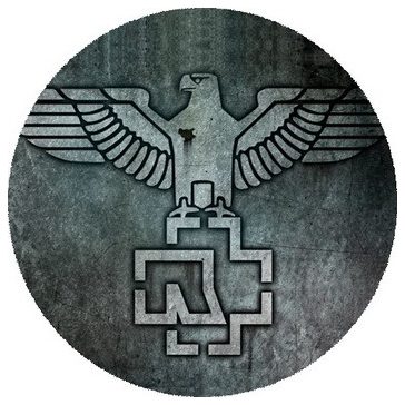 RAMMSTEIN: Eagle (nagy jelvény, 3,7 cm)