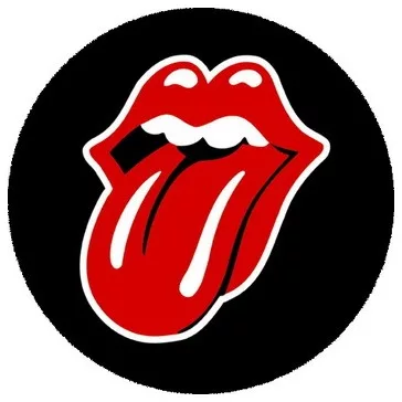 ROLLING STONES: Lips (nagy jelvény, 3,7 cm)