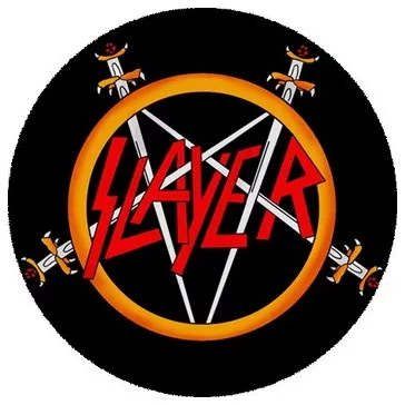 SLAYER: Logo Pentagram (nagy jelvény, 3,7 cm)