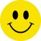 SMILEY (nagy jelvény, 3,7 cm)