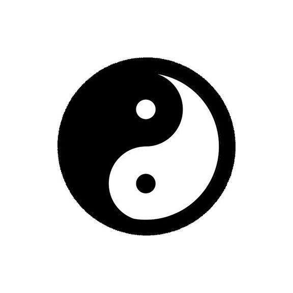 YIN YANG (nagy jelvény, 3,7 cm) YIN YANG (nagy jelvény, 3,7 cm)