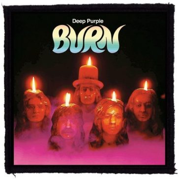 DEEP PURPLE: Burn (9,5 cm x 9,5 cm) (felvarró)