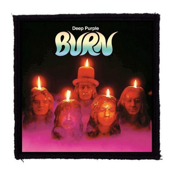 DEEP PURPLE: Burn (9,5 cm x 9,5 cm) (felvarró) DEEP PURPLE: Burn (9,5 cm x 9,5 cm) (felvarró)