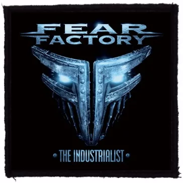   FEAR FACTORY: The Industrialist (9,5 cm x 9,5 cm) (felvarró)