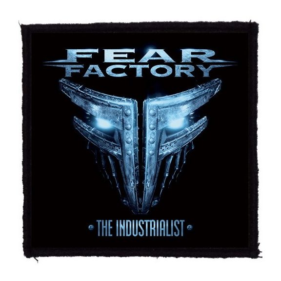 FEAR FACTORY: The Industrialist (9,5 cm x 9,5 cm) (felvarró) FEAR FACTORY: The Industrialist (9,5 cm x 9,5 cm) (felvarró)
