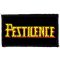 PESTILENCE: Logo (9,5 cm x 4,5 cm) (felvarró)