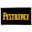 PESTILENCE: Logo (9,5 cm x 4,5 cm) (felvarró)
