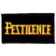 PESTILENCE: Logo (9,5 cm x 4,5 cm) (felvarró)