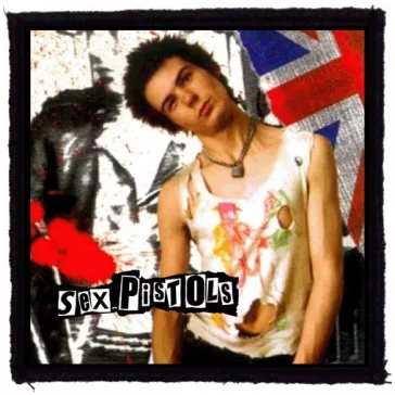 SEX PISTOLS: Sid (9,5 cm x 9,5 cm) (felvarró)
