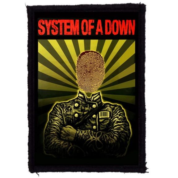 SYSTEM OF A DOWN: Soldier (6,5 cm x 9,5 cm) (felvarró) SYSTEM OF A DOWN: Soldier (6,5 cm x 9,5 cm) (felvarró)