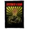 SYSTEM OF A DOWN: Soldier (6,5 cm x 9,5 cm) (felvarró)