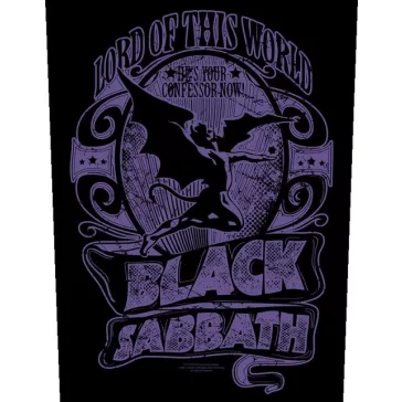 BLACK SABBATH: Lord Of This World (backpatch)