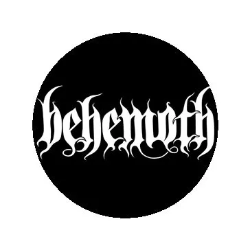 BEHEMOTH: Logo (jelvény, 2,5 cm)