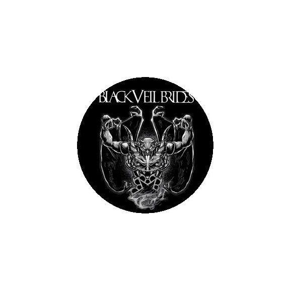BLACK VEIL BRIDES: Demon (jelvény, 2,5 cm) BLACK VEIL BRIDES: Demon (jelvény, 2,5 cm)