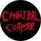 CANNIBAL CORPSE: Logo (jelvény, 2,5 cm)