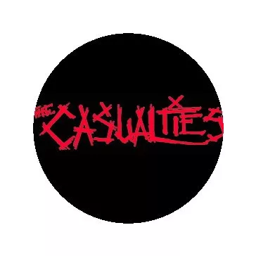 CASUALTIES: Logo (jelvény, 2,5 cm)