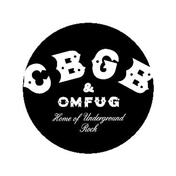 CBGB (jelvény, 2,5 cm)