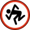 D.R.I.: Logo (jelvény, 2,5 cm)