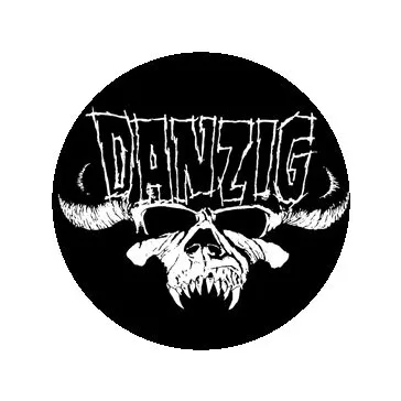 DANZIG: Sull Logo (jelvény, 2,5 cm)