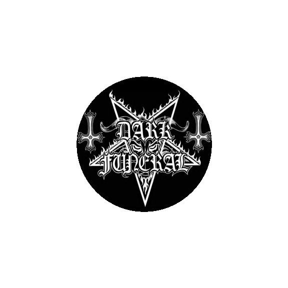 DARK FUNERAL: Logo (jelvény, 2,5 cm) DARK FUNERAL: Logo (jelvény, 2,5 cm)