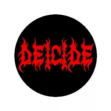 DEICIDE: Logo (jelvény, 2,5 cm)