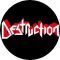 DESTRUCTION: Logo (jelvény, 2,5 cm)