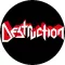DESTRUCTION: Logo (jelvény, 2,5 cm)