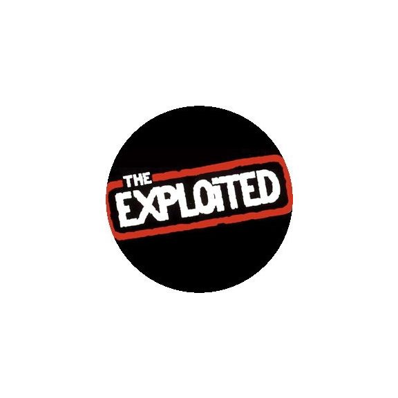 EXPLOITED: Logo (jelvény, 2,5 cm) EXPLOITED: Logo (jelvény, 2,5 cm)