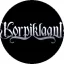 KORPIKLAANI: Logo (jelvény, 2,5 cm)