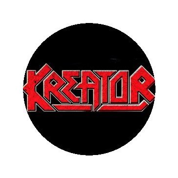 KREATOR: Logo (jelvény, 2,5 cm)