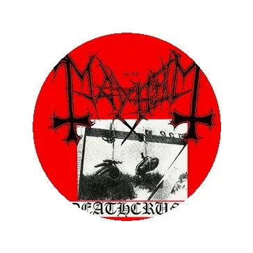 MAYHEM: Deathcrush (jelvény, 2,5 cm)