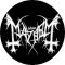 MAYHEM: Logo (jelvény, 2,5 cm)