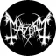 MAYHEM: Logo (jelvény, 2,5 cm)