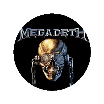 MEGADETH: Vic (jelvény, 2,5 cm)