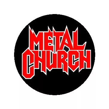 METAL CHURCH: Logo (jelvény, 2,5 cm)