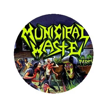 MUNICIPAL WASTE: The Art Of Partying (jelvény, 2,5 cm)