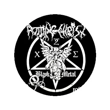 ROTTING CHRIST: Black Metal (jelvény, 2,5 cm)