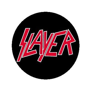 SLAYER: Logo (jelvény, 2,5 cm)