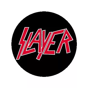 SLAYER: Logo (jelvény, 2,5 cm)
