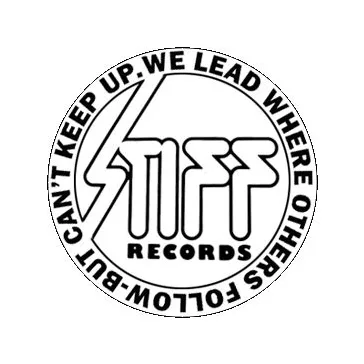 STIFF RECORDS (jelvény, 2,5 cm)