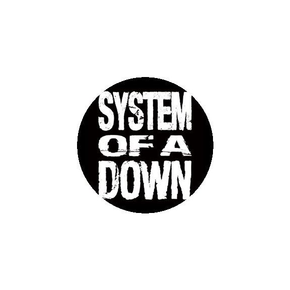 SYSTEM OF A DOWN: System OAD (jelvény, 2,5 cm) SYSTEM OF A DOWN: System OAD (jelvény, 2,5 cm)