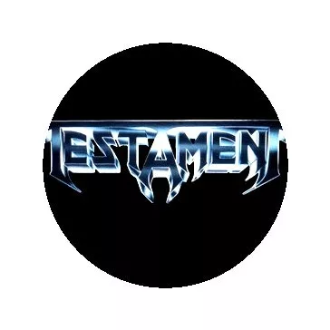 TESTAMENT: Logo (jelvény, 2,5 cm)