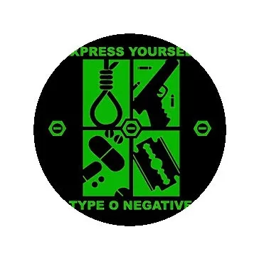 TYPE O NEGATIVE: Express Yourself (jelvény, 2,5 cm)