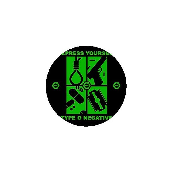 TYPE O NEGATIVE: Express Yourself (jelvény, 2,5 cm) TYPE O NEGATIVE: Express Yourself (jelvény, 2,5 cm)