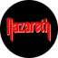 NAZARETH: Logo (nagy jelvény, 3,7 cm)