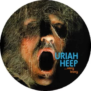 URIAH HEEP: Very 'eavy... (nagy jelvény, 3,7 cm)